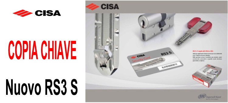 Copia chiave CISA RS3 S
